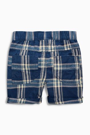 Blue/Green Pull On Shorts Two Pack (3mths-6yrs)